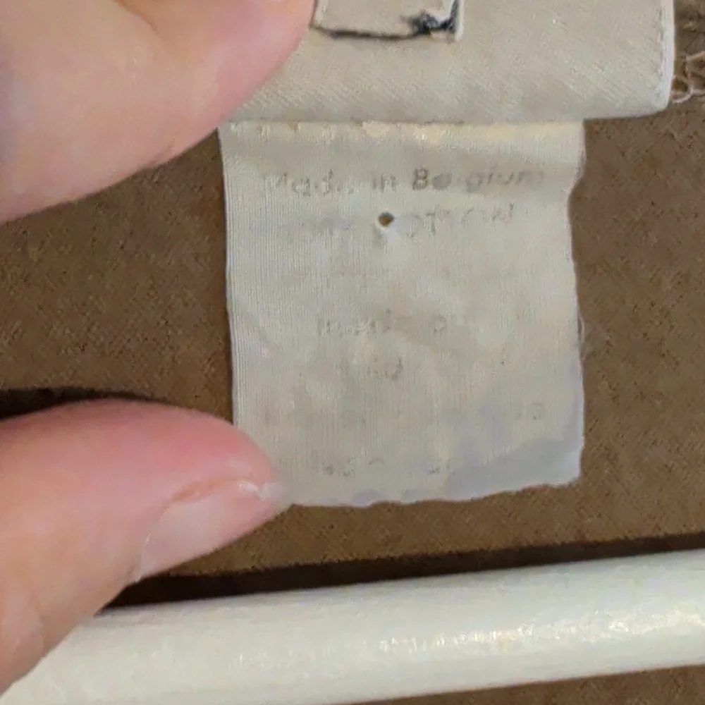 DRIES VAN NOTEN VINTAGE scoop neck short sleeve top - size medium - Picture 3 of 8